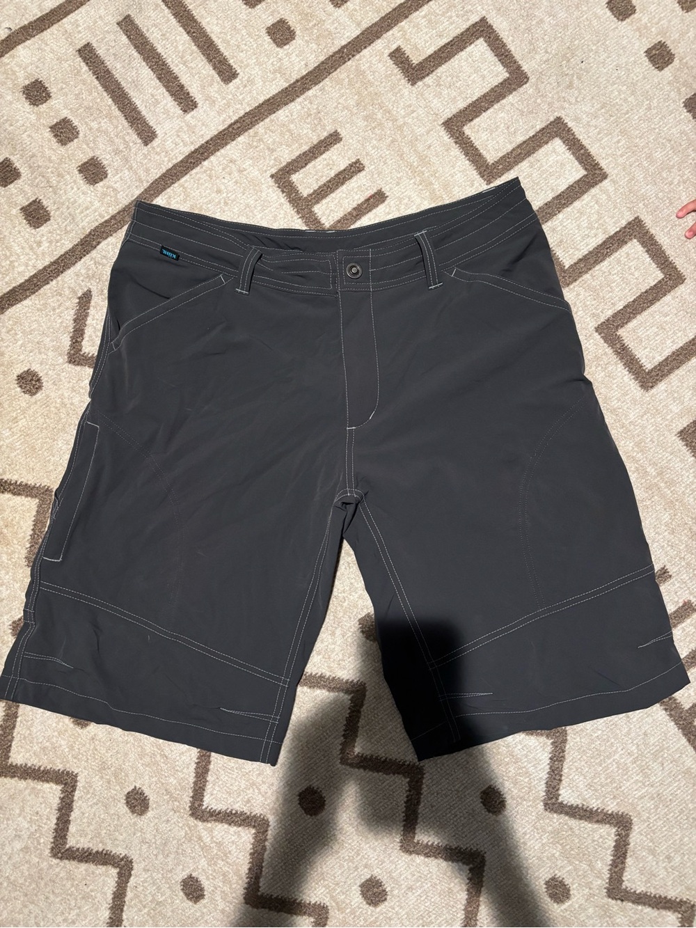 Kuhl Men's Dark Charcoal Hybrid Shorts